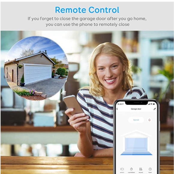 WiFi Smart Switch APP Garage Door Opener Remote - Picture 4 of 8